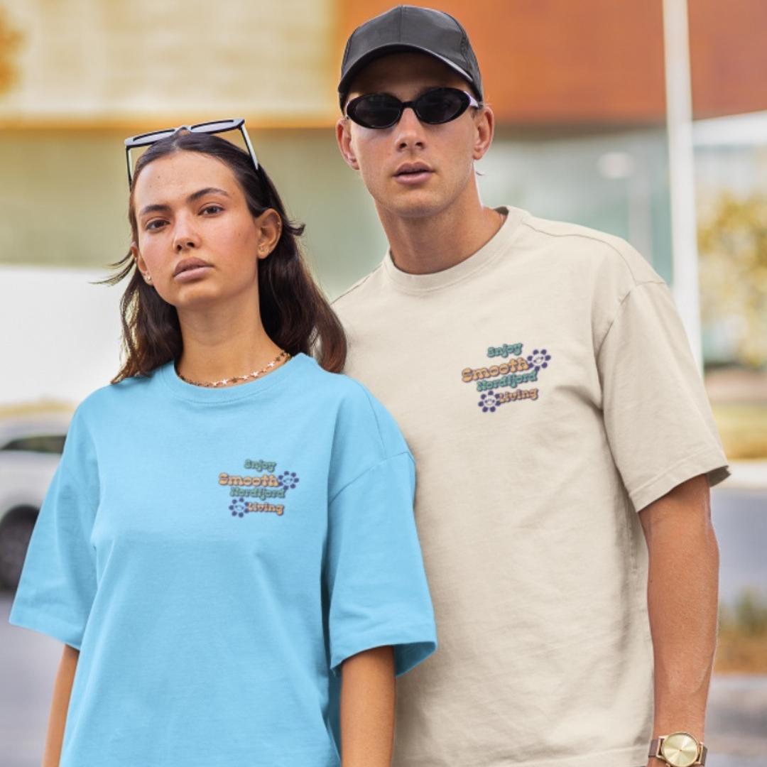 NORD+FJORD T-shirt - Smooth Living (beige)