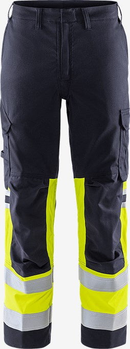 129518 Flamestat Stretch bukse 2162 ATHF, HiVis gul kl 1, Fristads