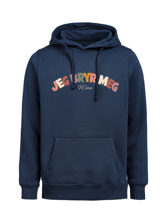 Jeg bryr meg hoodie
