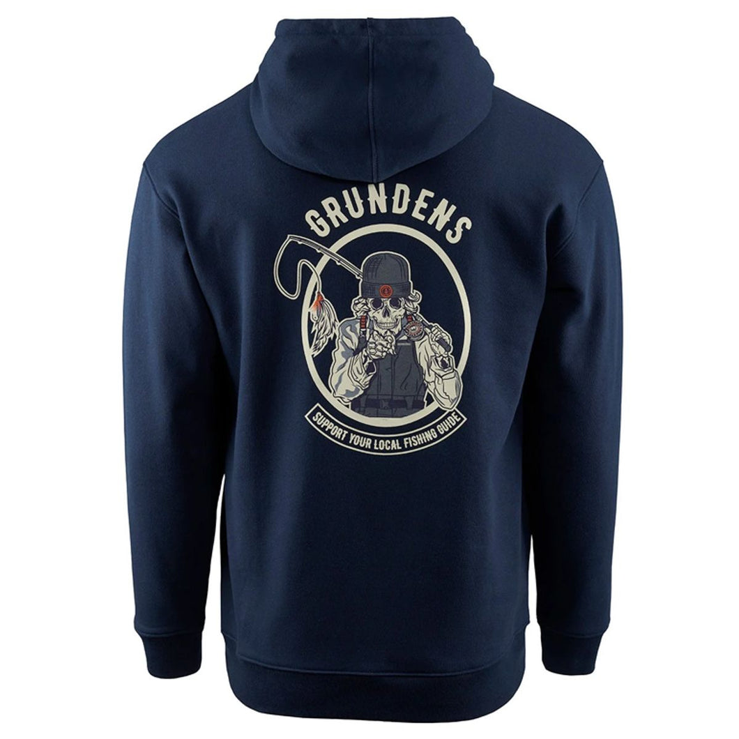 Grundens support your local fishing hoodie