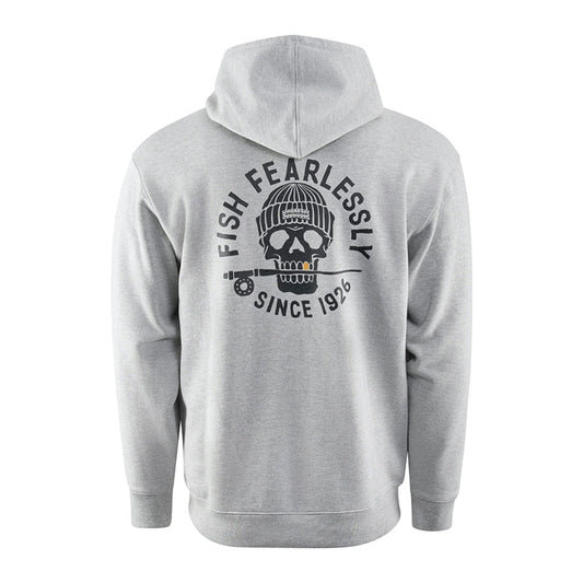 Grundens DeadStick Hoodie Athletic Heather
