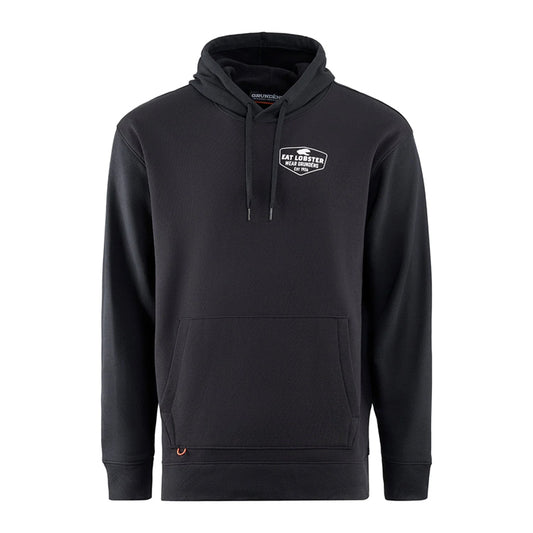 Grundens Eat Your Words DWR HD Hoodie BlackLobster