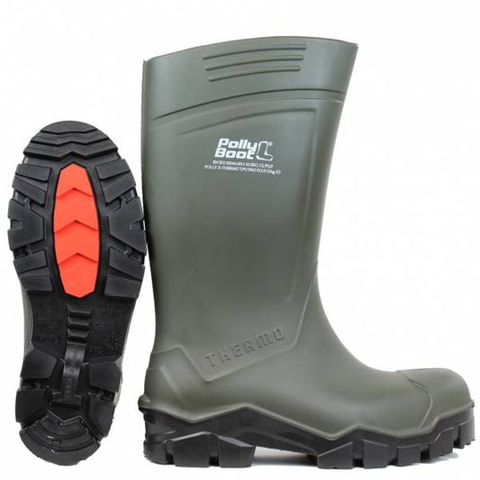 POLLY BOOT X-THERMO GRØNN S5 VERNESTØVEL